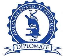 Diplomate, American Board of Pathology seal